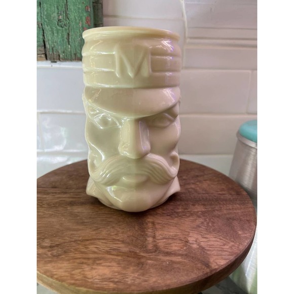 Custard Glass Casey at the Bat Vintage Avon Tankard Stein Mug45 - Picture 8 of 9